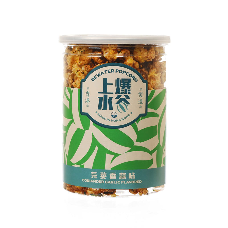 BE WATER POPCORN Coriander & Garlic Flavored Popcorn  (118g)