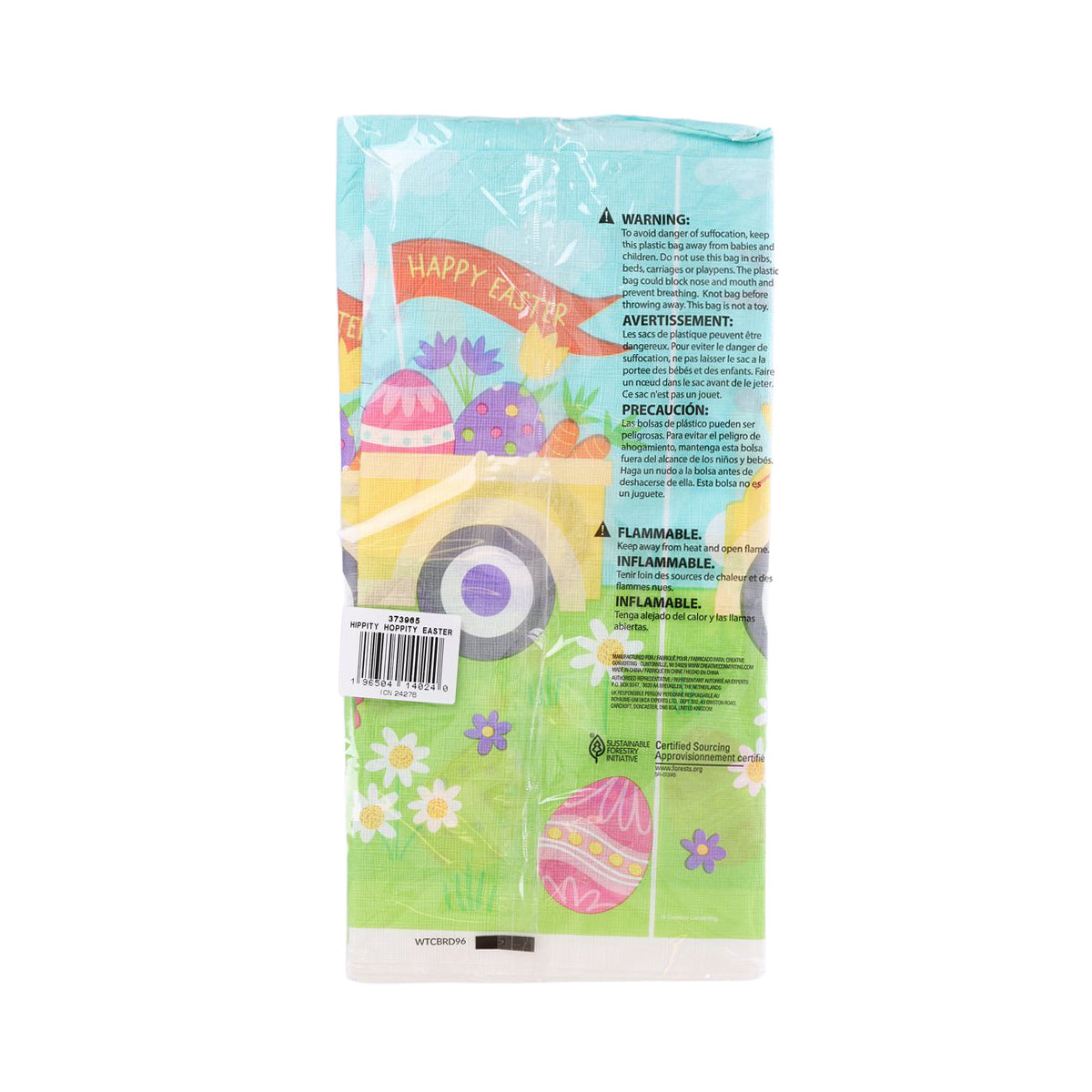 CREATIVE CONVERTING 復活節派對桌布 - Hippity Hoppity