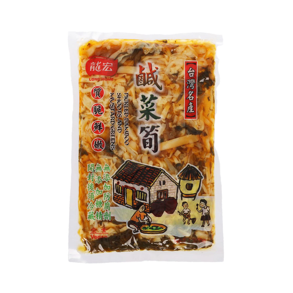 LONG HOME 鹹菜筍  (375g)