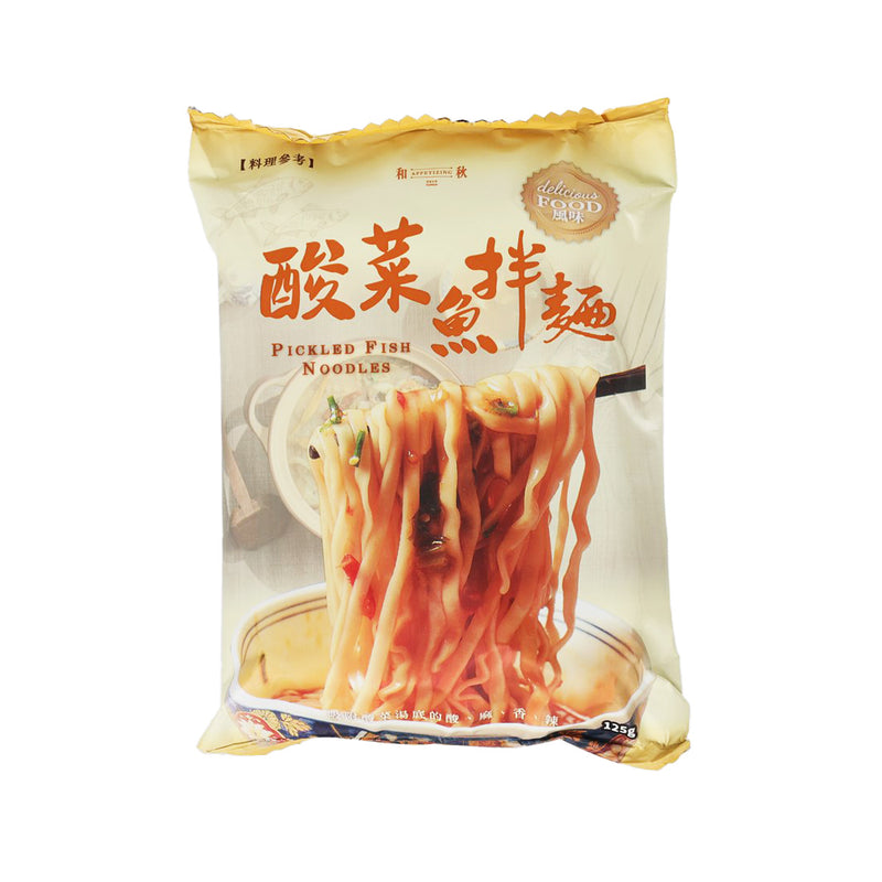 HEQIU Pickled Fish Flavored Noodles  (125g)