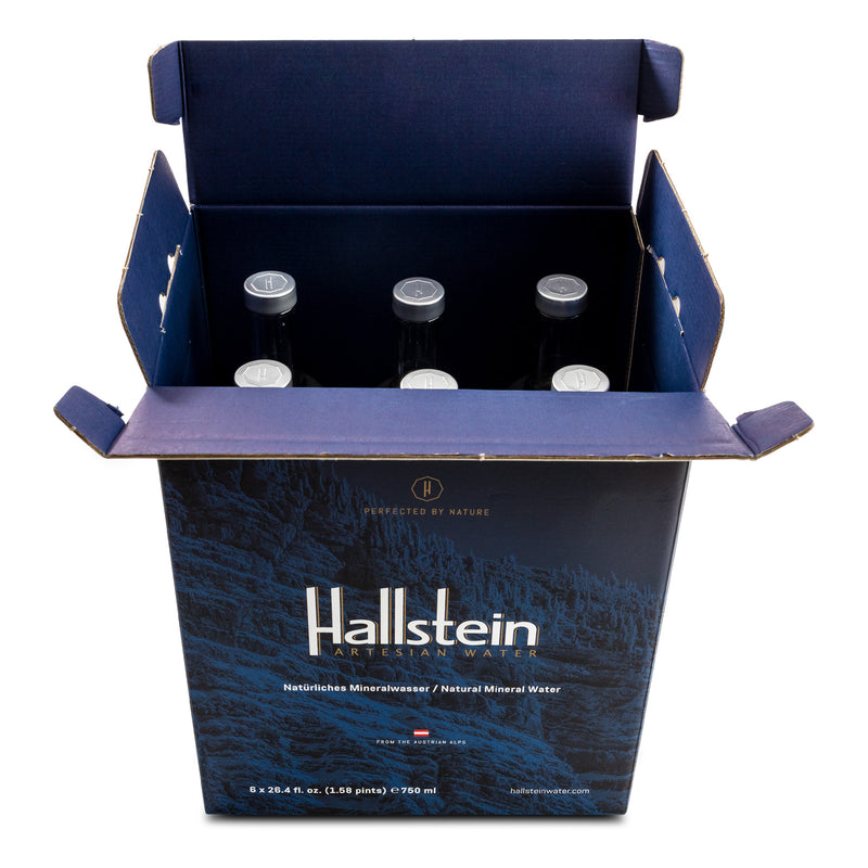 HALLSTEIN Austrian Artesian Water [Case]  (6 x 750mL)
