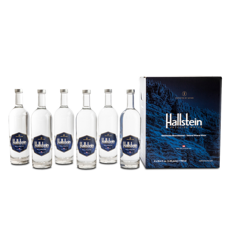HALLSTEIN Austrian Artesian Water [Case]  (6 x 750mL)