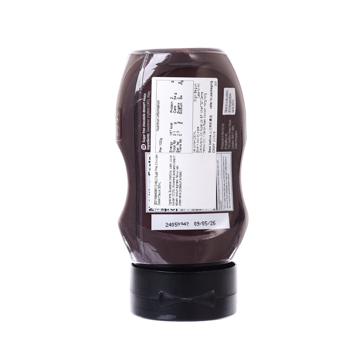 DIABLO Sugar Free Chocolate Dessert Sauce  (290mL)