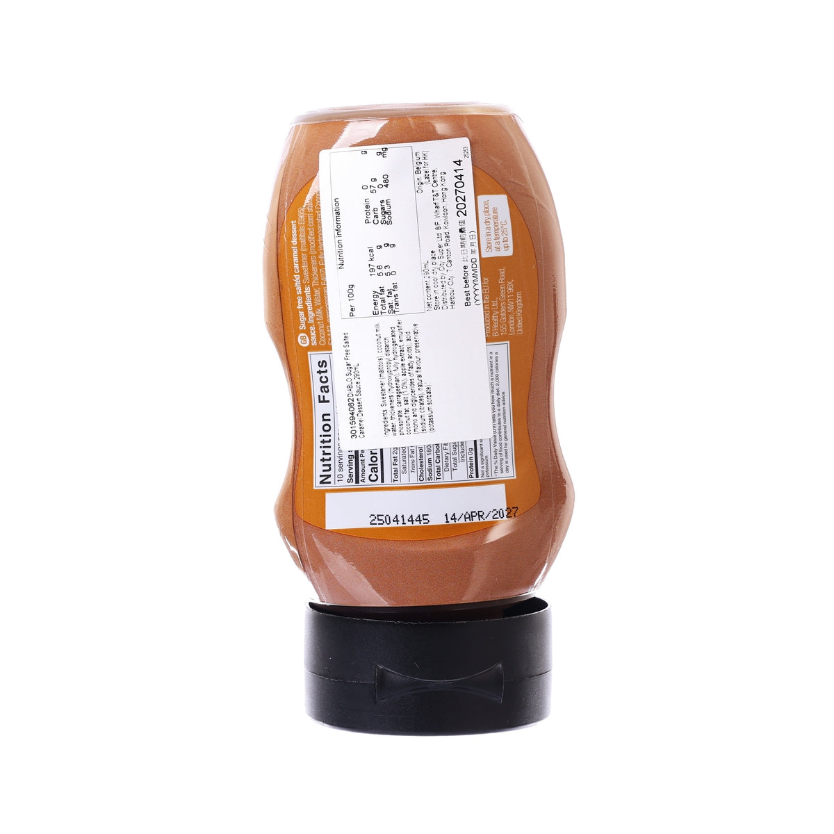 DIABLO Sugar Free Salted Caramel Dessert Sauce  (290mL)
