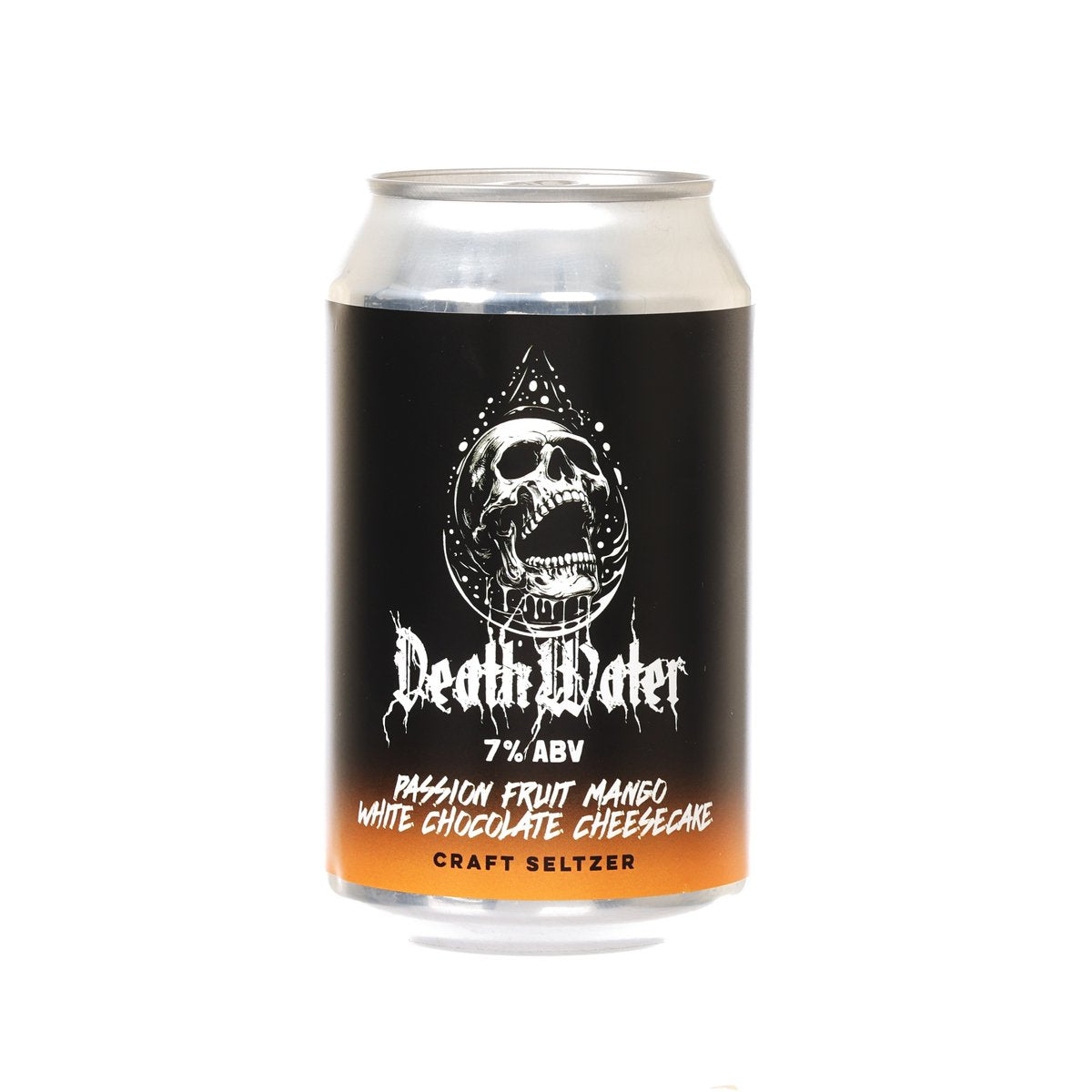 DEATH WATER 精釀硬性蘇打水 - 百香果芒果白朱克力芝士蛋糕 (酒精濃度7%) [罐裝]  (330mL)
