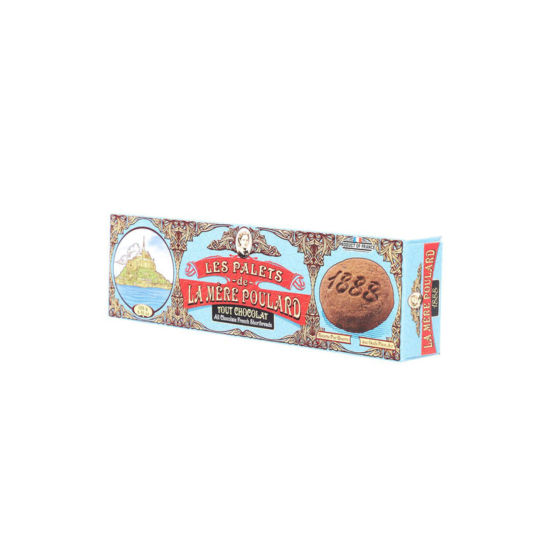 LAMEREPOULARD French Chocolate Shortbread Biscuits  (125g)