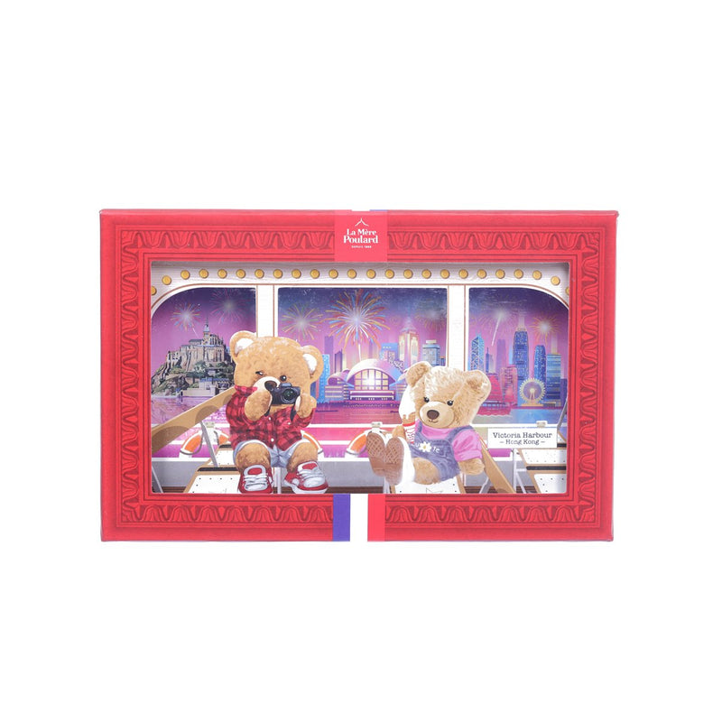 LAMEREPOULARD Hong Kong Bear Travel Assorted Biscuits Gift Box  (187.5g)