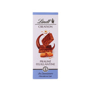 LINDT Creation Milk Chocolate - Hazelnut Praline & Feuilletine  (110g)