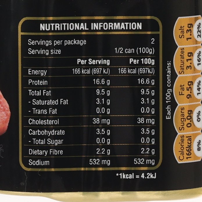 KELLY'S Iberico Pork Luncheon Ham  (200g)