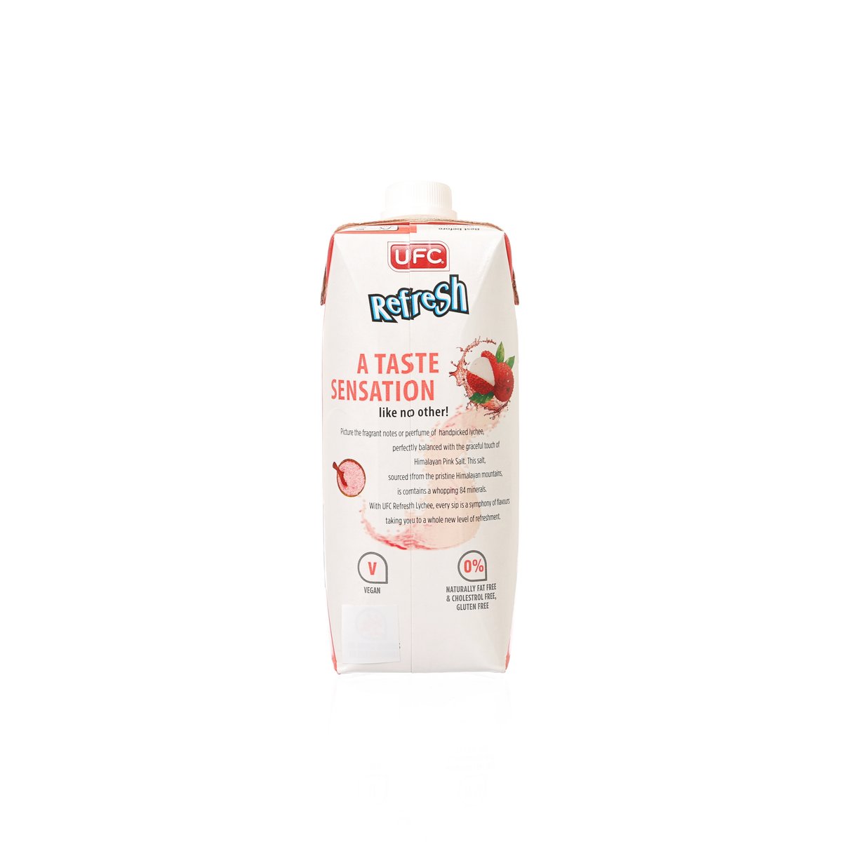 UFC Lychee Juice with Himalayan Salt  (500mL)