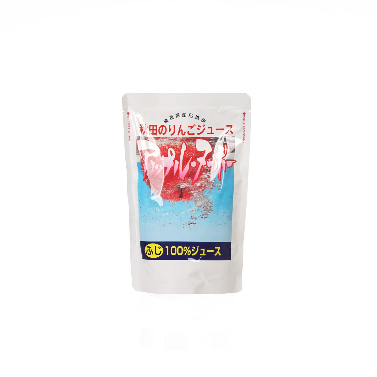 AKITA RINGO MURA 100% Fuji Apple Juice [Pouch]  (180g)