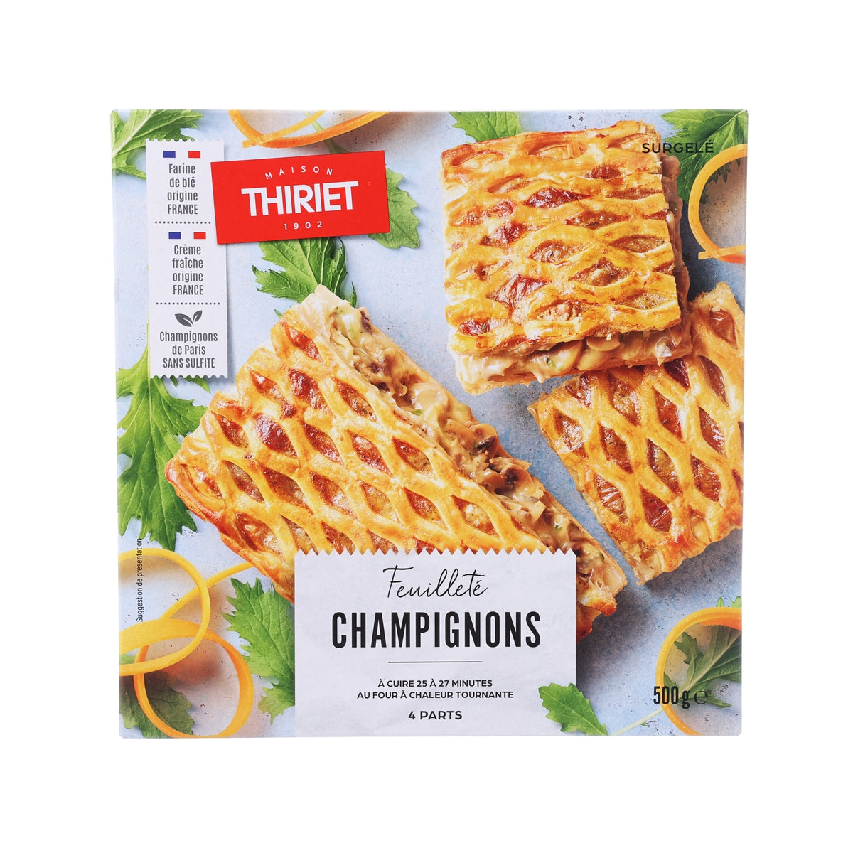 THIRIET 4件蘑菇酥餅  (500g)