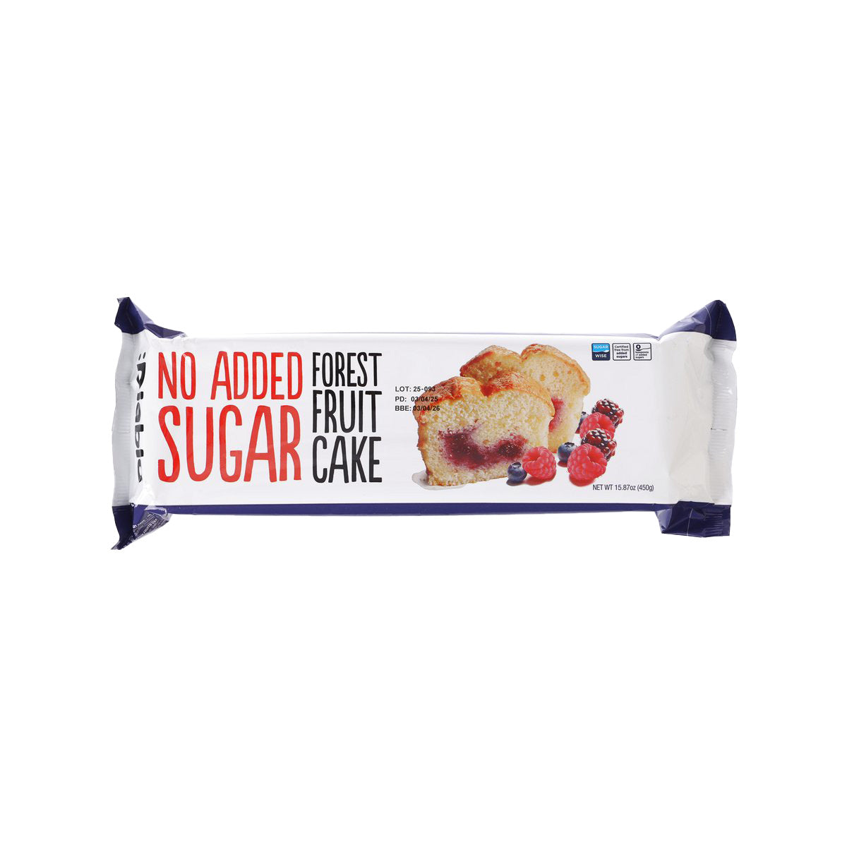 DIABLO No Added Sugar Forest Fruit Cake  (450g)