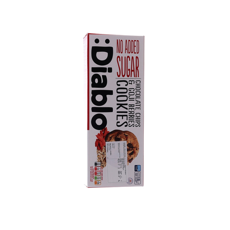 DIABLO No Added Sugar Chocolate Chips & Goji Berries Cookies  (135g)