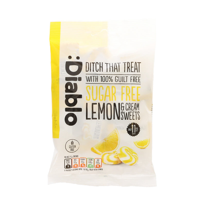 DIABLO 無糖檸檬奶油糖  (75g)
