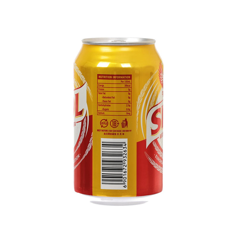獅威 淡拉格啤酒 (酒精濃度 4.8%) [罐裝]  (330mL)