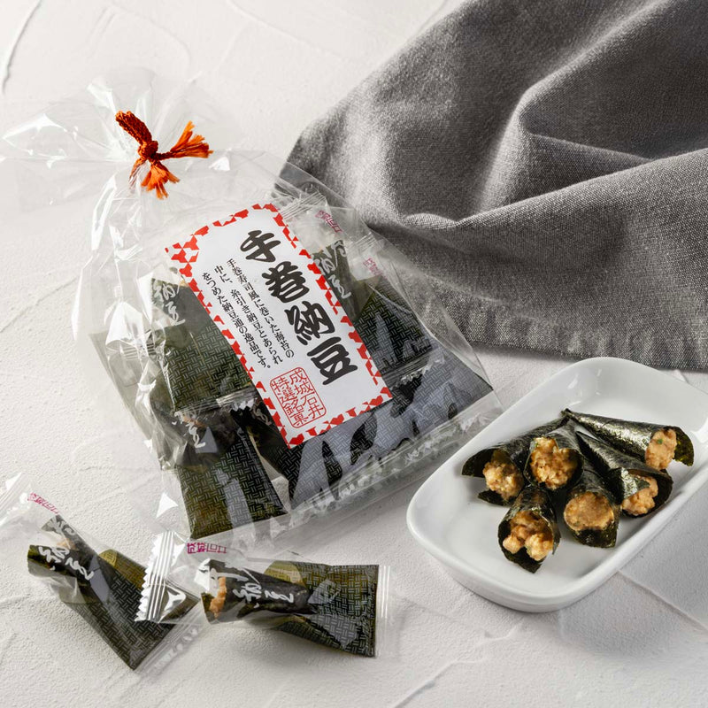SEIJOISHII Wrapped Dried Natto with Seaweed - Original  (10pcs)