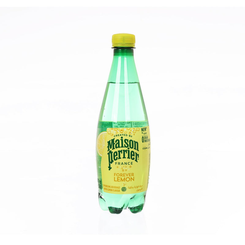 MAISON PERRIER Sparkling Mineral Water - Lemon Flavour [PET]  (500mL)