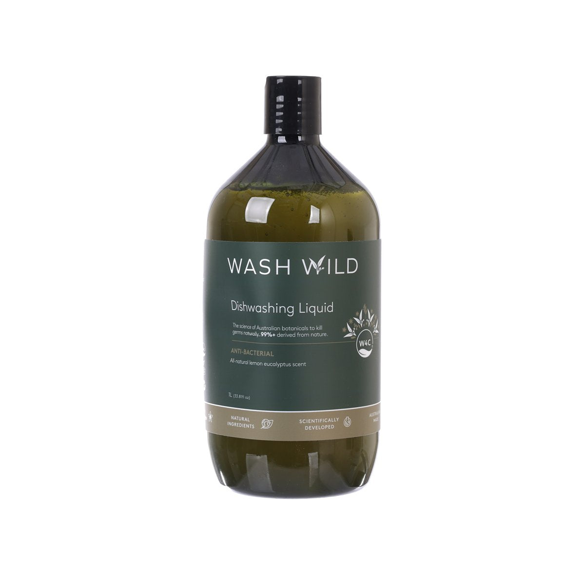 WASH WILD Dishwashing Liquid  (1L)