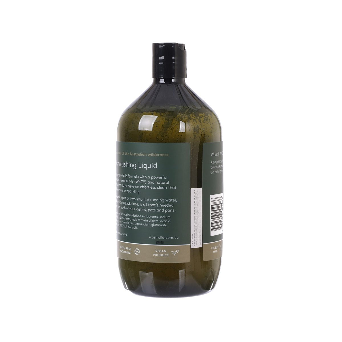 WASH WILD Dishwashing Liquid  (1L)