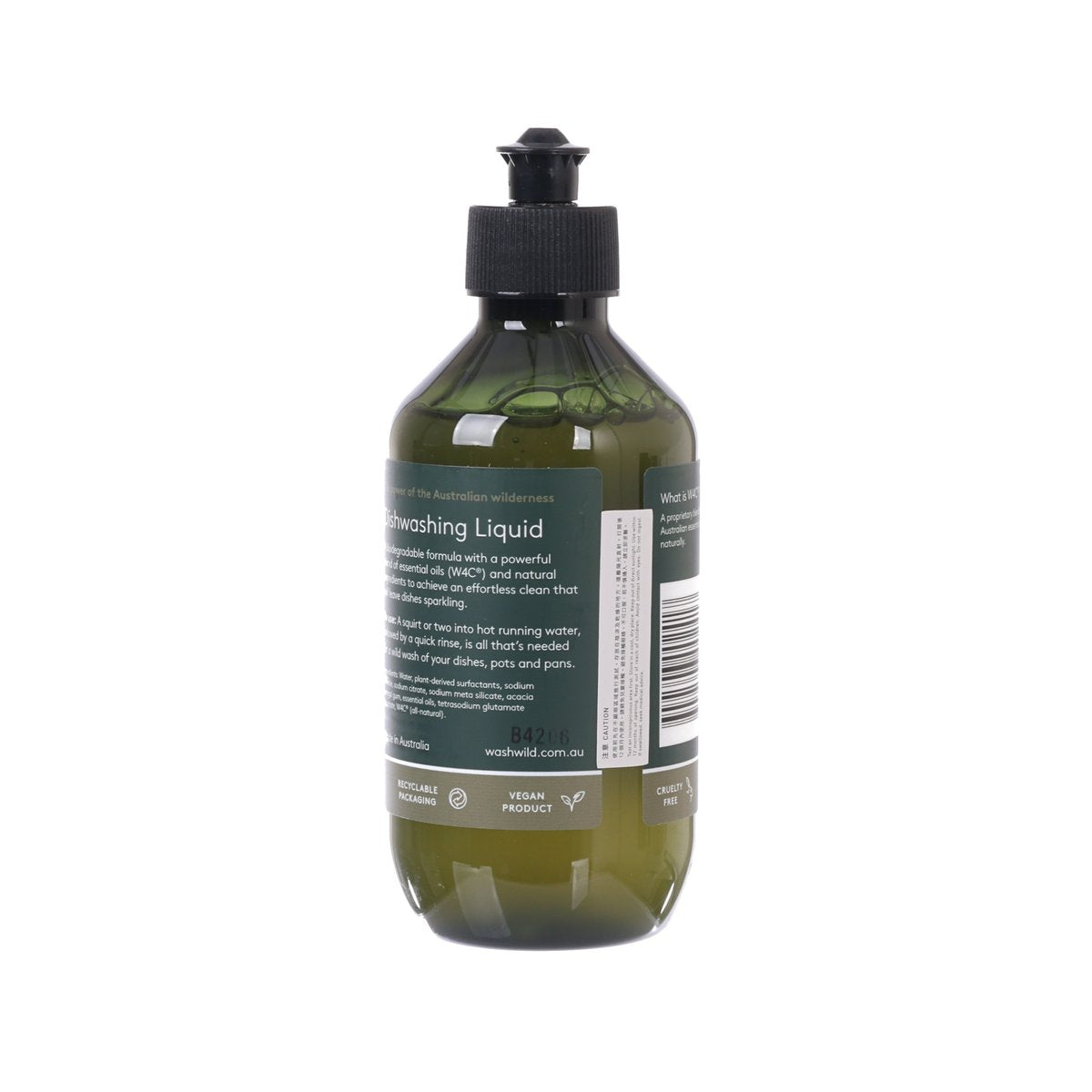 WASH WILD Dishwashing Liquid  (300mL)
