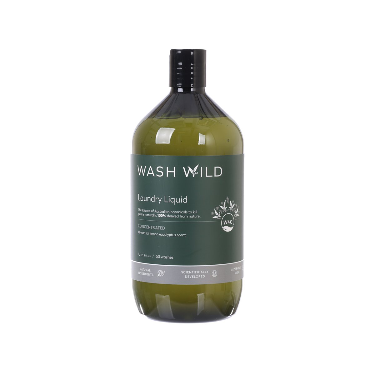 WASH WILD Laundry Liquid  (1L)