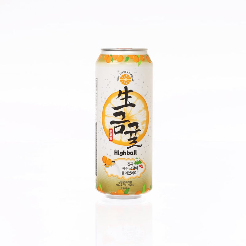 BREWGURU Jeju Fresh Kumquat Slice Highball (Alc. 4%) [Can]  (500mL)