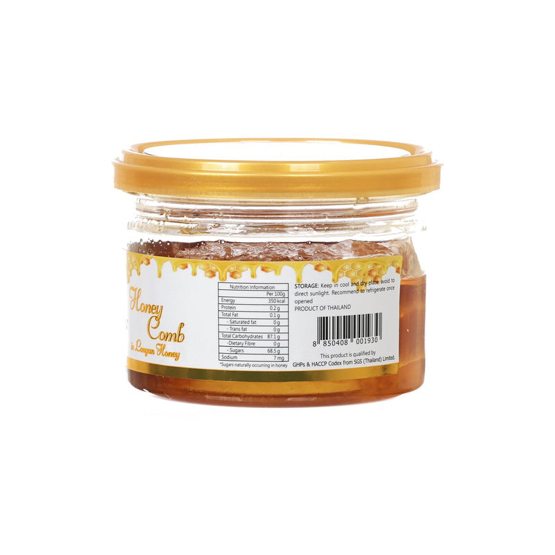 BEE PRODUCTS THAI Honey Comb In Longan Honey  (200g)