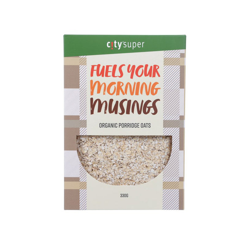 CITYSUPER Organic Porridge Oats  (330g)
