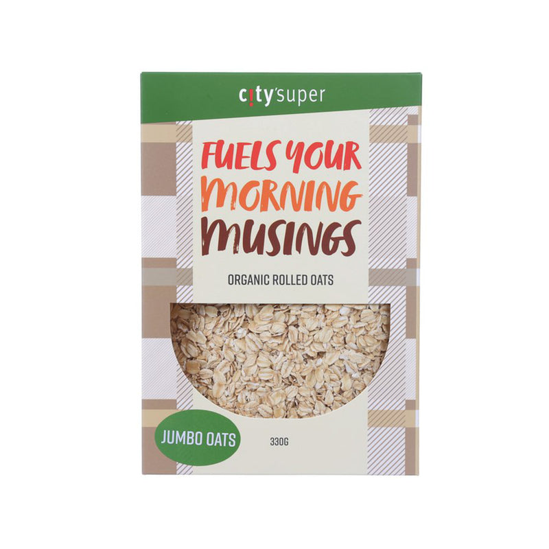 CITYSUPER Organic Rolled Oats  (330g)
