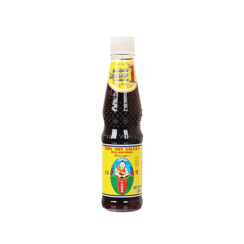 DEK SOM BOON Thin Soy Sauce  (300mL)