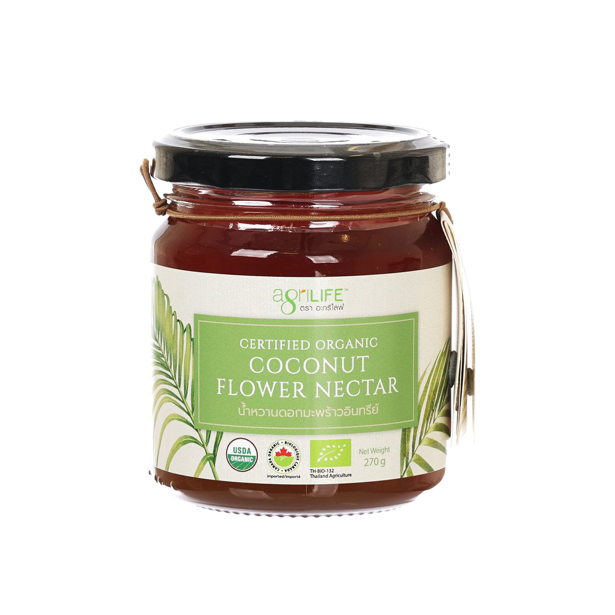 AGRILIFE Organic Coconut Flower Nector  (270g)