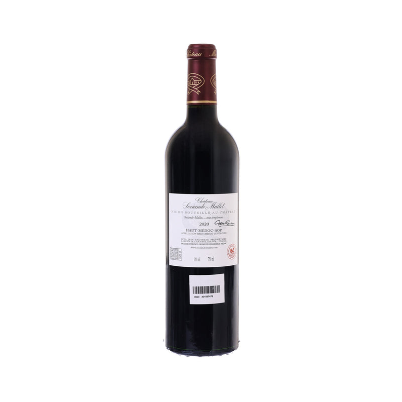 CH SOCIANDO MALLET HAUT MEDOC 2020 (750mL)