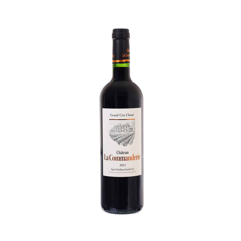 CH. LA COMMANDERIE SAINT EMILION GRAND CRU 2021 (750mL)