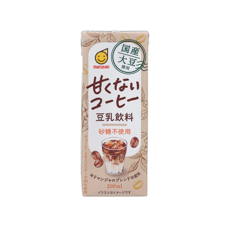 MARUSAN 無糖豆奶咖啡 [紙包裝]  (200mL)