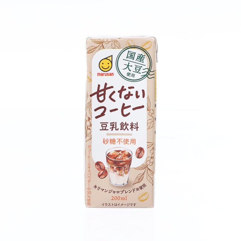 MARUSAN Unsweetened Soy Milk Coffee [Tetra Pack]  (200mL)