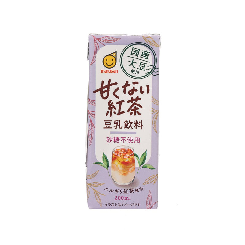 MARUSAN 無糖豆奶紅茶 [紙包裝]  (200mL)