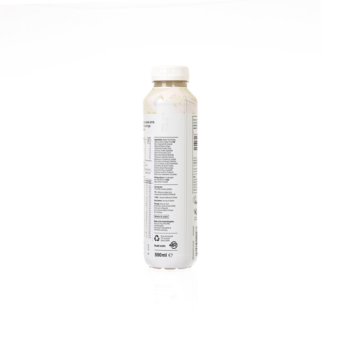 HUEL 全面營養即飲蛋白奶昔代餐 - 雲尼拿味 [膠樽裝]  (500mL)