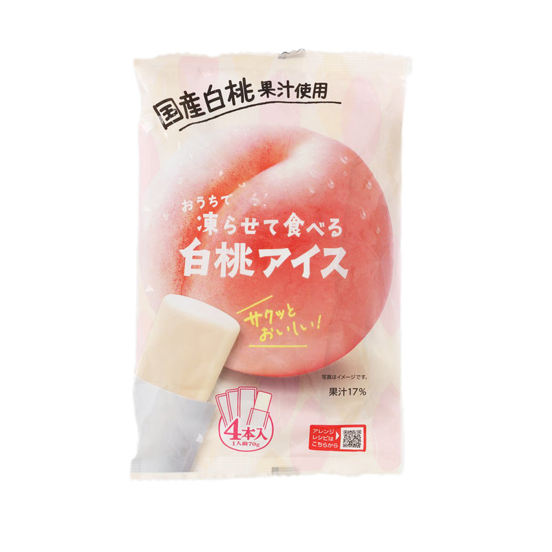 TANIO 水果雪條料 - 白桃味  (4 x 70g)