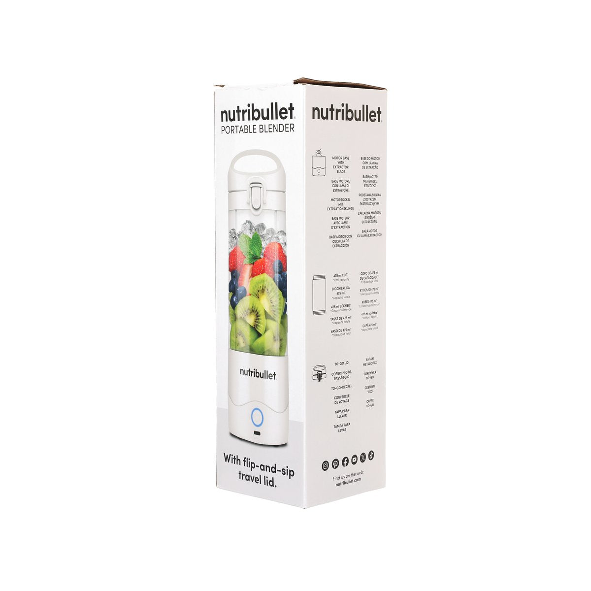 NUTRIBULLET 無線便攜攪拌榨汁機 NBP003W