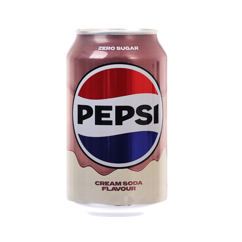 PEPSI Zero Coke Cream Soda Flavour - UK [Can]  (330mL)