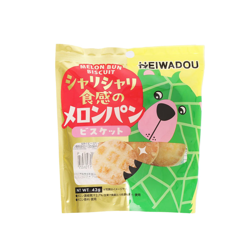 HEIWADO Melon Bun Biscuit  (43g)