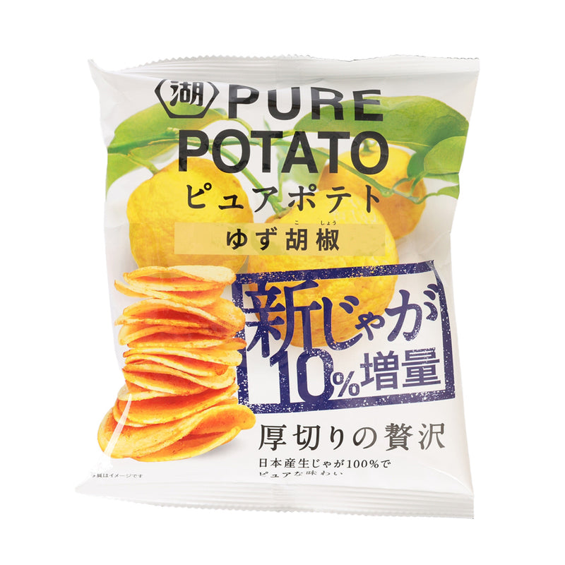 KOIKEYA Pure Potato Chips - Yuzu & Pepper  (52g)