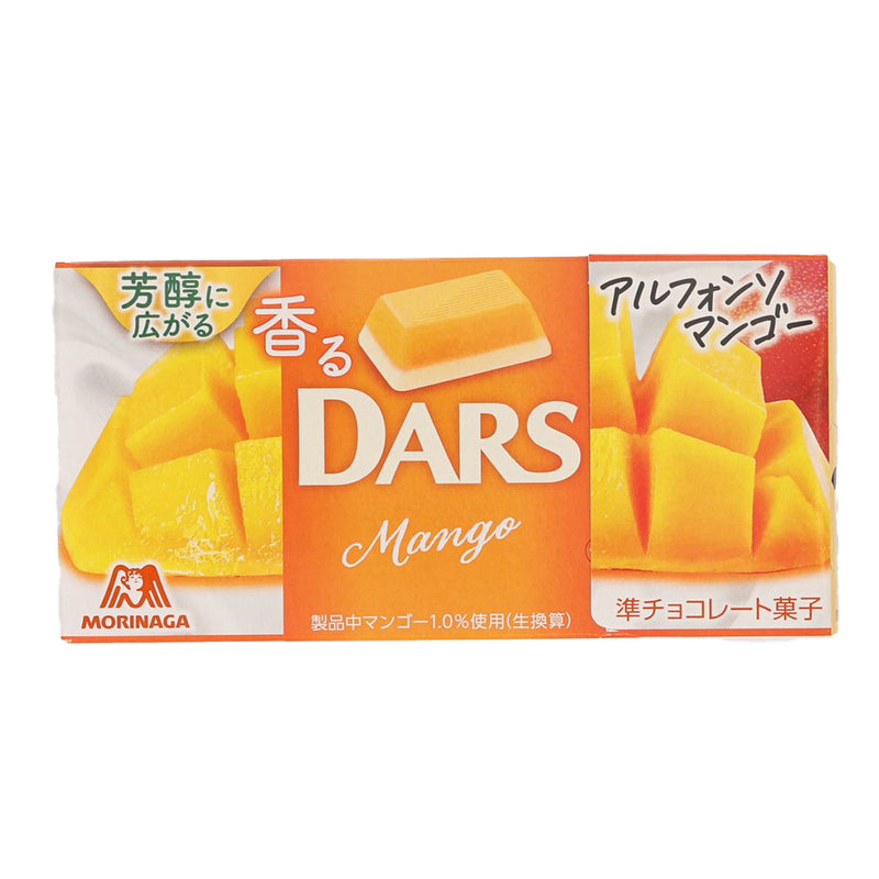 MORINAGA DARS Chocolate - Alphonso Mango  (46g, 12pcs)