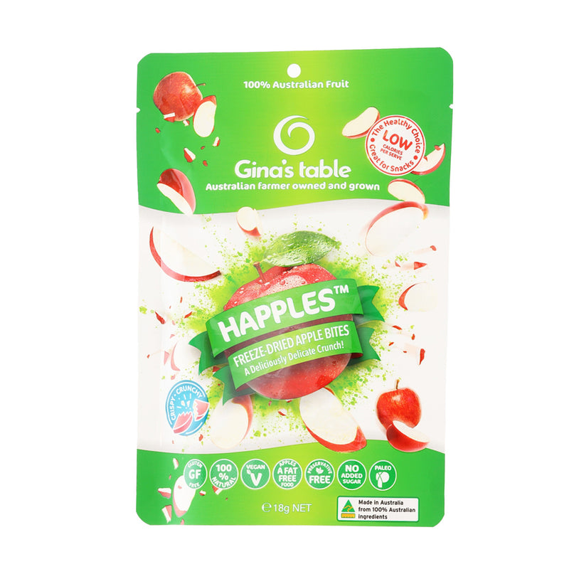 GINAS TABLE Freeze-Dried Apple  (18g)