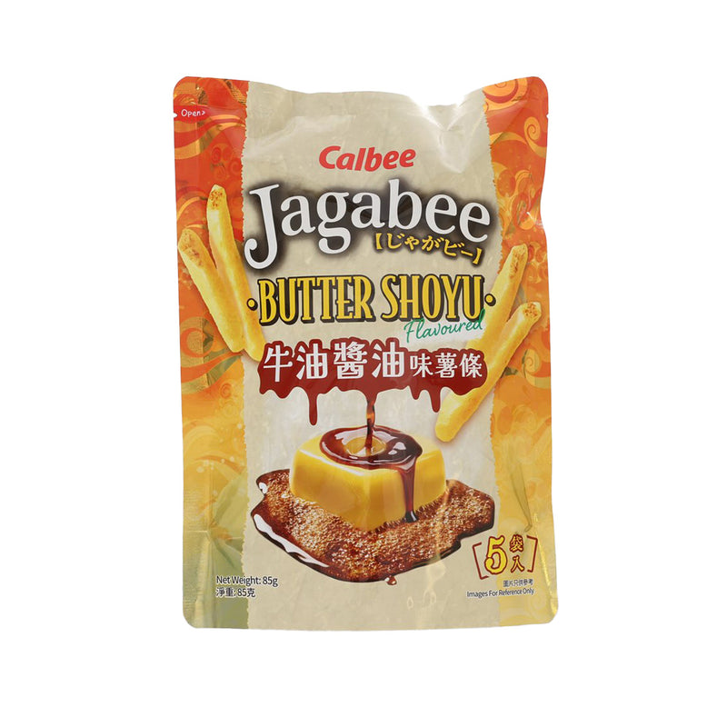 CALBEE Jagabee Potato Sticks - Butter Shoyu Flavour [Standing Pouch]  (85g)