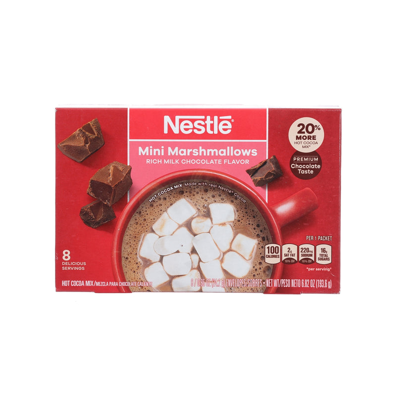 NESTLE Hot Milk Cocoa Mix with Mini Marshmallows  (193.6g)