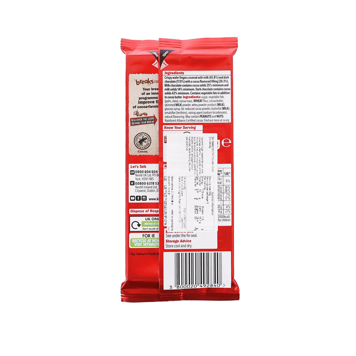 KITKAT Chocolate - Double Chocolate  (99g)