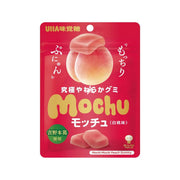 UHA MIKAKUTO Mochu Gummy - White Peach  (45g)