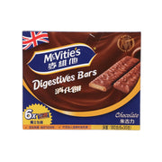 MCVITIE'S Digestive Bar Multi-Pack - Chocolate  (6 x 30g)